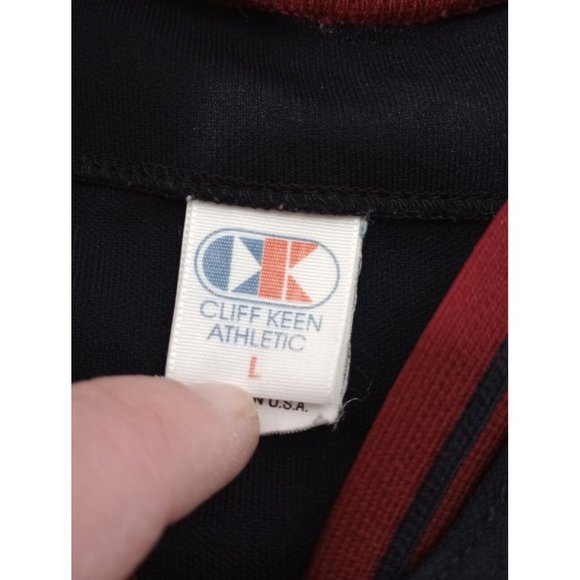 Cliff Keen  Athletic Red Wave #25 Button Up Jersey Size Large 75 American Legion - Picture 3 of 6